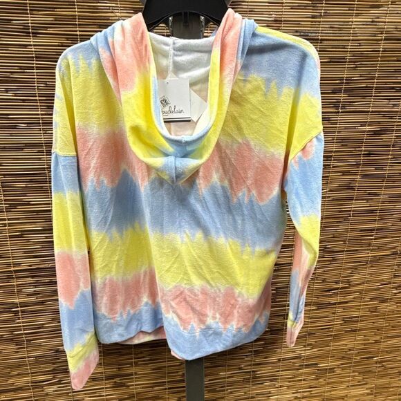 Roudelain Hoodie - Big Band Tie Dye White Size L - Picture 3 of 3